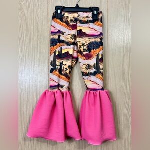Little Southern Swag Desert Cactus bell bottoms